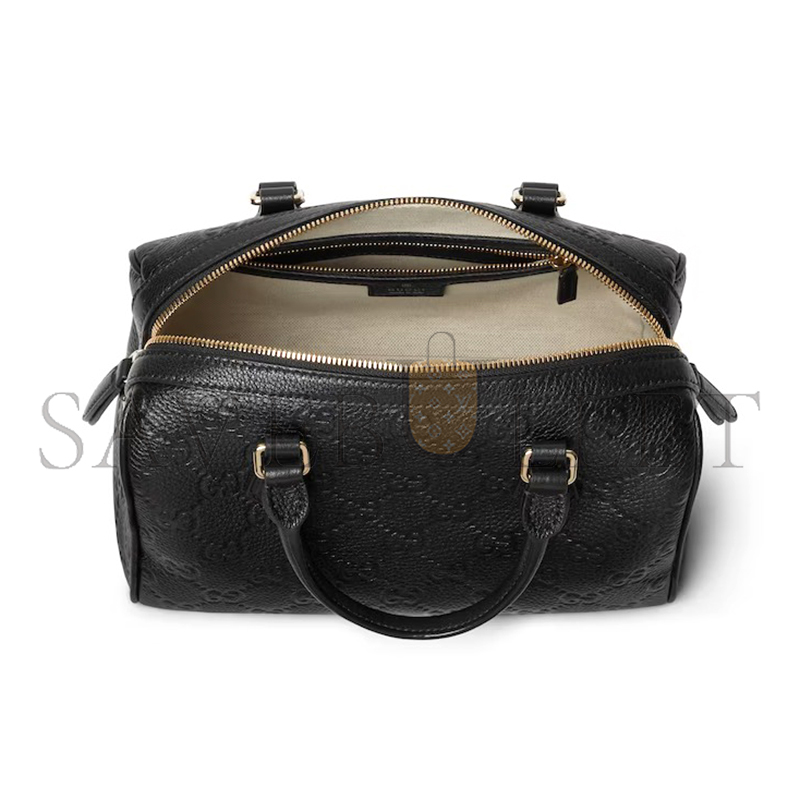 G*u*i gg emblem medium boston bag 815255 (25.5*16*14cm)